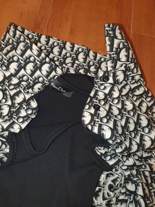 D ior рокля с риза