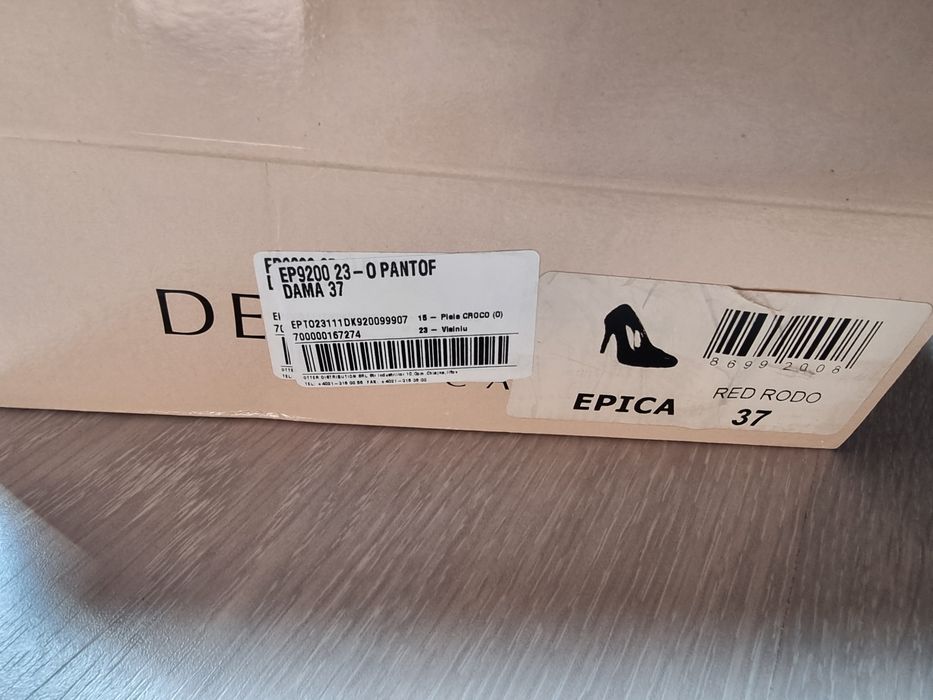 Pantofi din piele Epica Di MAZZIO