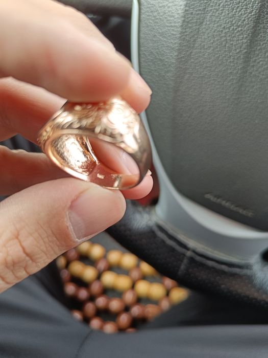 Печатка серебро (позолоченное)