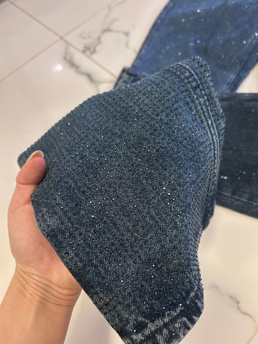 Zara дамски дънки с камъни