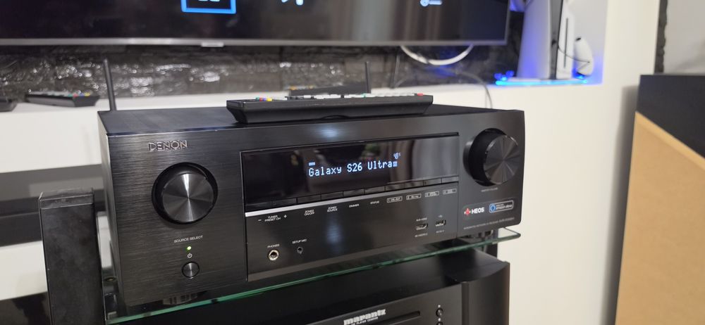 Receiver Denon AVR-X1500H Dolby Atmos Bluetooth Wifi 4k usb arc Phono