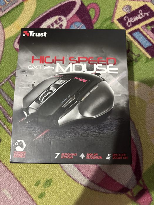 Мишка Trust + подарък положка за мишката