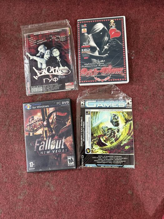 DVD диски фильмы игры программы