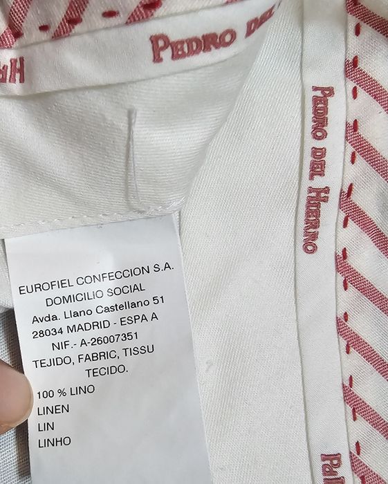 Pantaloni bărbați Piedro del Hierro din 100% in.