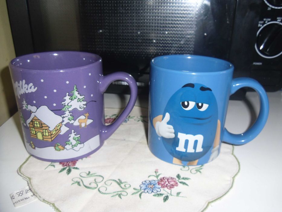Set cani portelan Milka ,M.&M