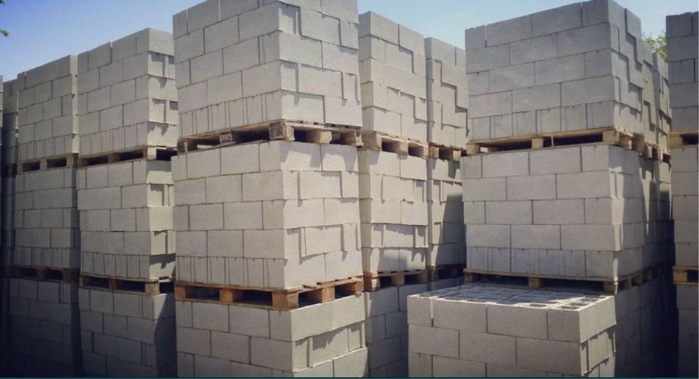 Сплитерные блоки рваные гладкие простые с фаской