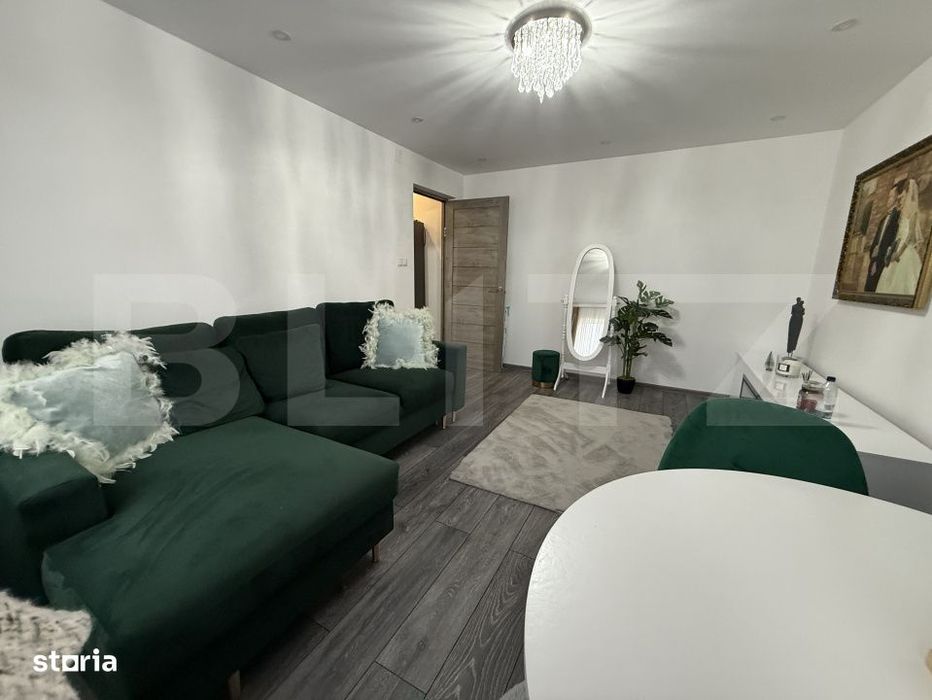 Apartament 2 cu camere, modern, zona M5 – mobilat si utilat complet