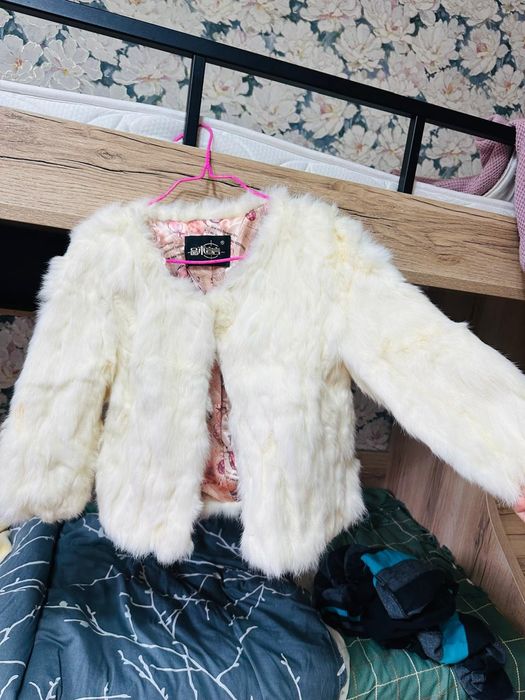 Продам накидка свадебный  мех