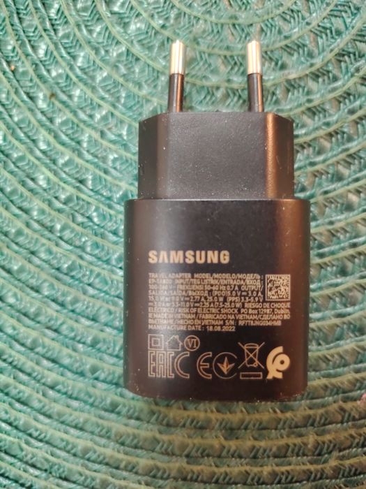 Samsung зарядно 25W super Charging