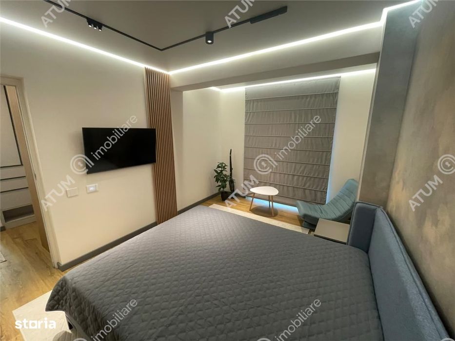Apartament premium 2 camere balcon loc parcare subteran central Sibiu