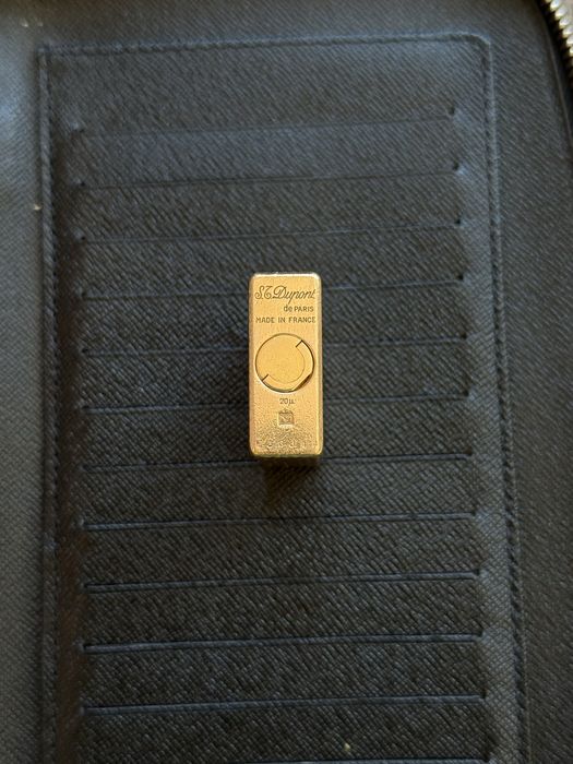 St.Dupont Ligne 1 Gold Diamond Head