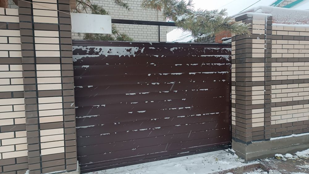 Автоматические откатные ворота