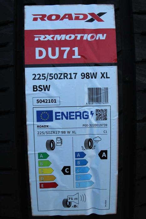 Anvelope vara noi 225/50R17, 98W, XL, ZR, RoadX, DOT 2025