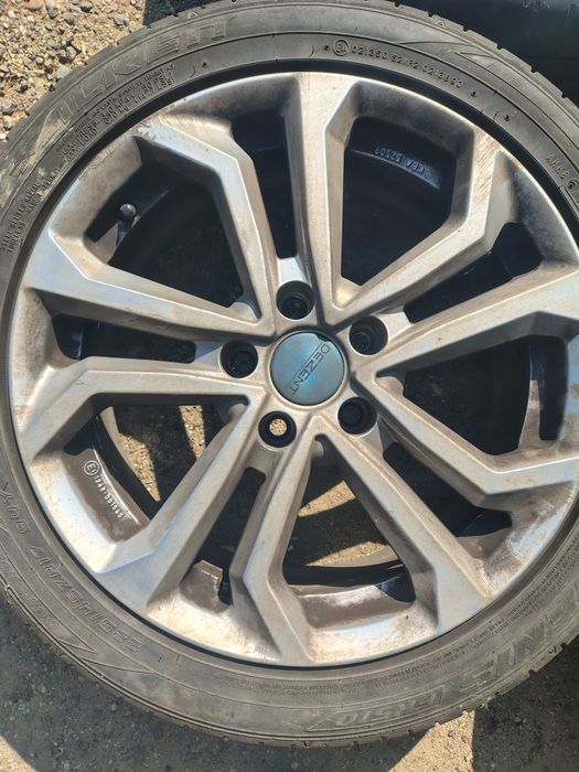 Jante aliaj Dezent pentru passat 7 , golf 8 etc. + Anvelope Falken Azenis FK510