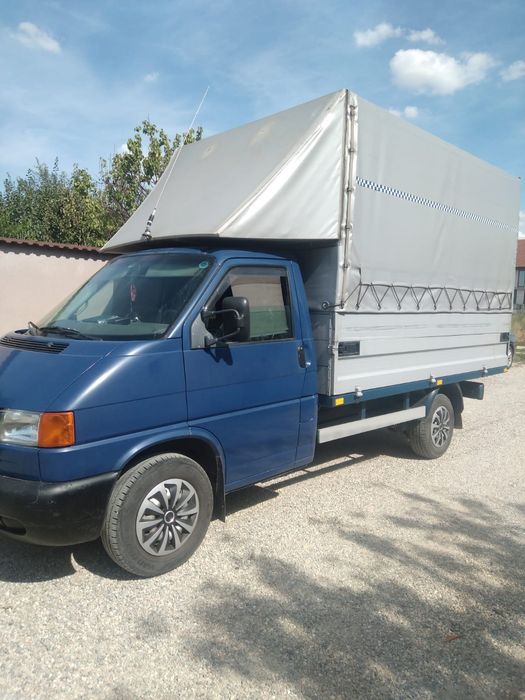 Vând Volkswagen camionetă transporturi T4 cu prelată 2,5TDI,102 CP