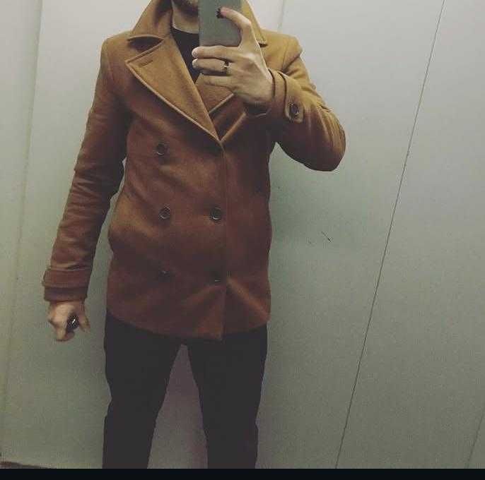 Пальто (короткое) бренд TOPMAN