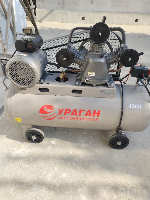 Kompressor URAGAN 120 litrli