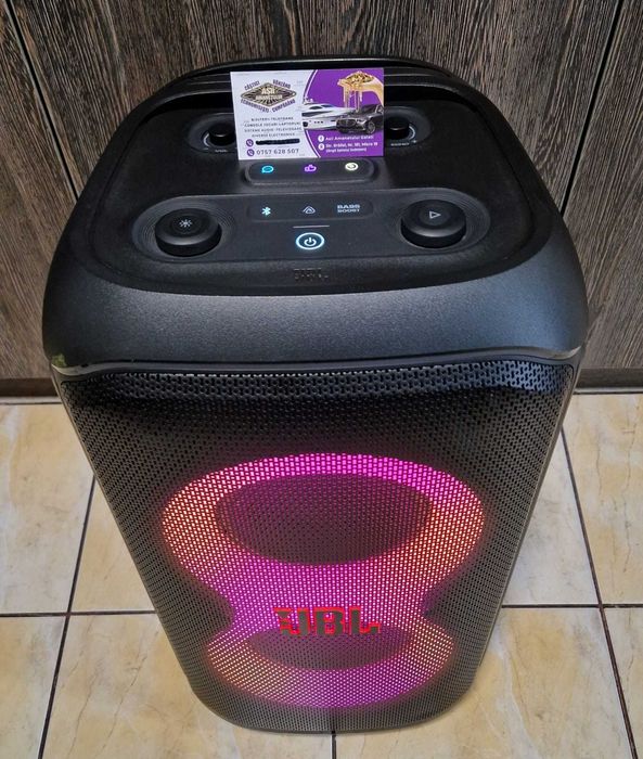 Asii Amanetului - Boxă portabilă JBL PartyBox Stage 320, 240 Wati RMS, Bluetooth, Auracast