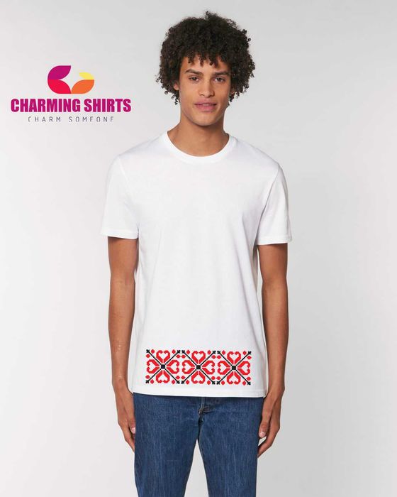 Тениски с шевици(щампа), Народни мотиви, Тениски от органичен памук