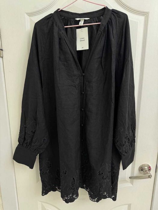 Новые платья H&M хлопок / лен, L(50/56)