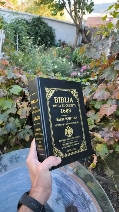 Prima biblie românească anul 1688, biblie veche.