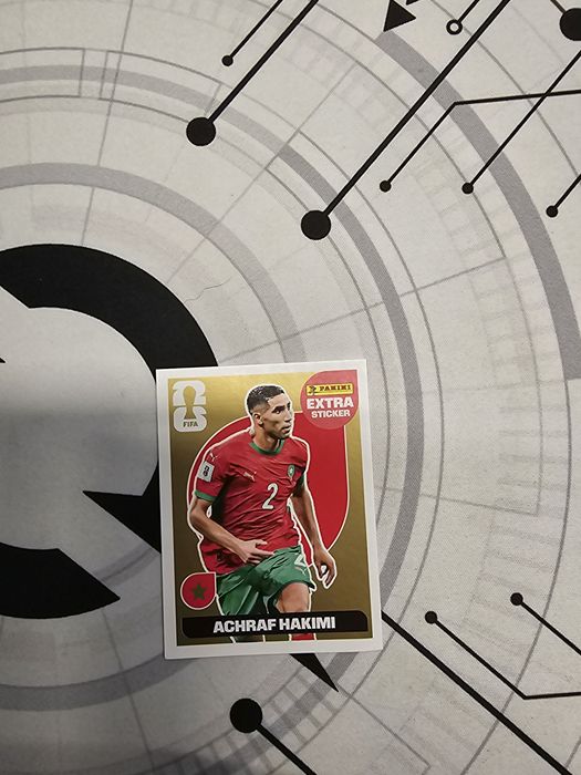 Vând extra sticker gold wc 2026 ,,Achraf Hakimi"
