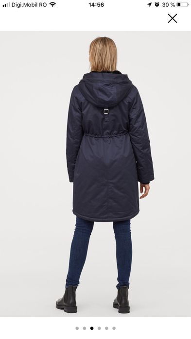 Geaca de iarna pentru gravide, H&M