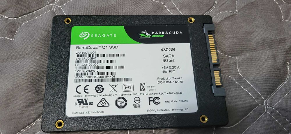 SEAGATE Baracuda 480Gb Sata 6Gb|Secunda fuctional