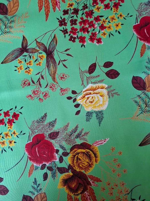 Отрез натуральной ткани поплин 3метра