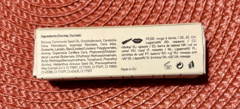 Set Clarins Eau Dynamisante 15 ml + Ruj Nobea Nude Dream – Noi