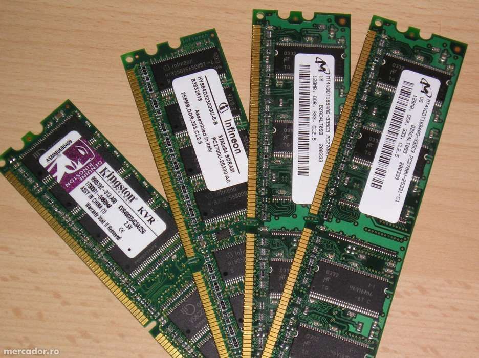 Memorii RAM: DDR 1, DDR 2, DDR 3 si DDR 4