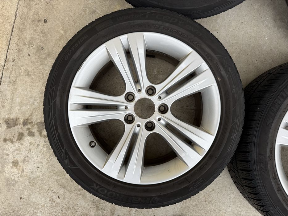 Roti - jante 17’ 5x120 BMW + Anvelope iarna Hankook 225/50 17