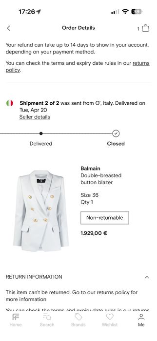 Balmain оригинално сако