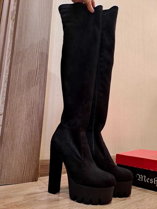 Ботфорты длинные