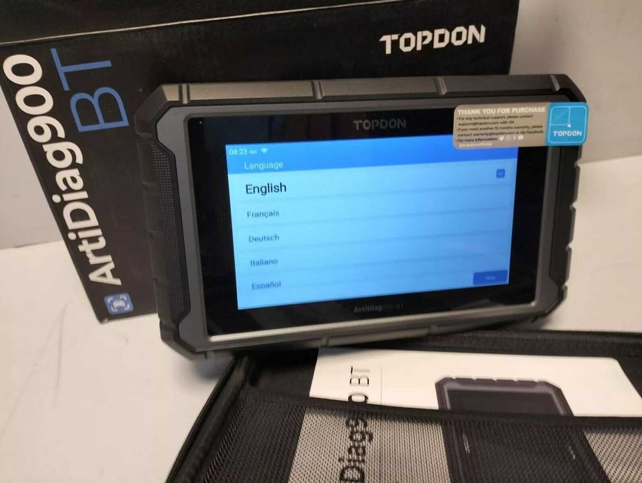 Професионална автодиагностика Topdon AD900 BT кодиране 28 ресет функци