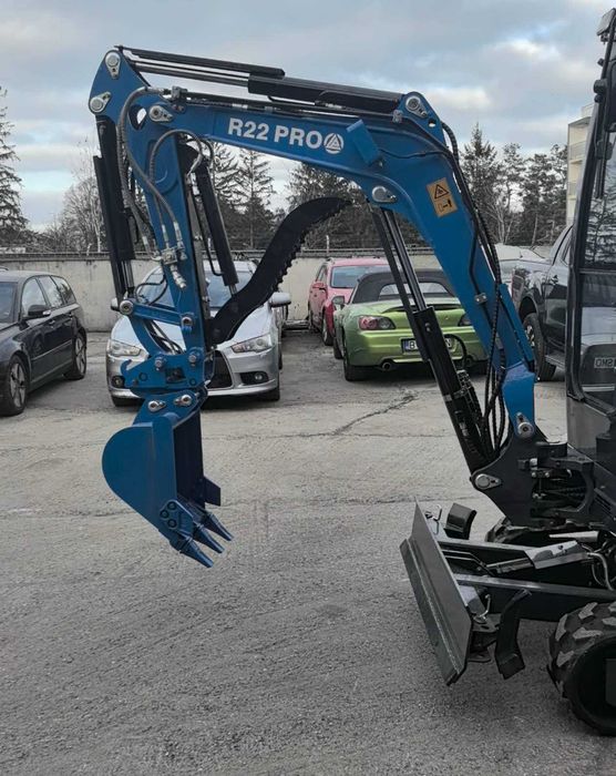 Miniexcavator RIPPA R22 PRO, ultimul model