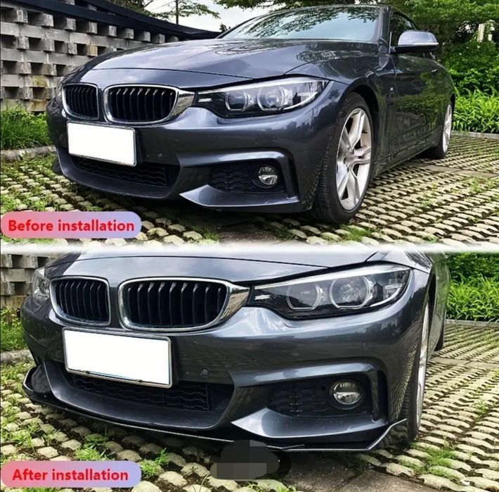 Лип за предна броня , универсален - BMW audi пежо VW Опел форд тунинг