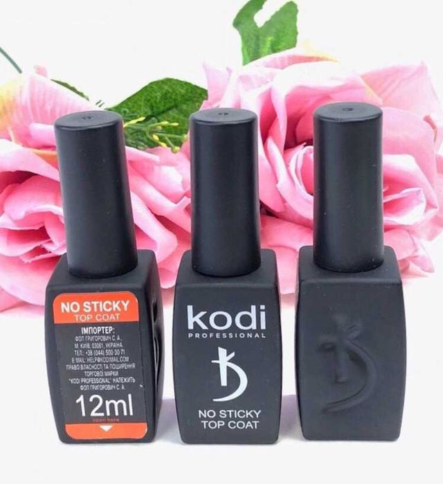 KODI Комплект каучукова основа и топ 12мл