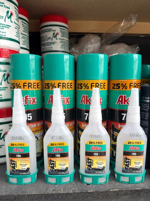 Akfix pena va kleylari optom narxlarda