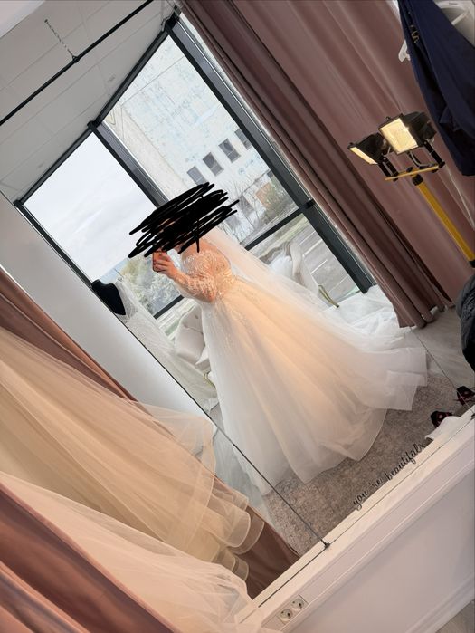 Rochie mireasa Alb/ivoire