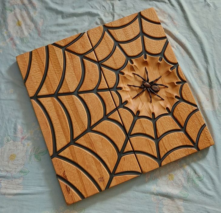 Нарды  Паук  древесина