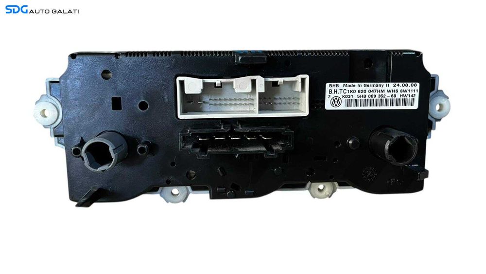 Panou Modul Unitate Comanda AC Aer Conditionat Clima Climatic Volkswagen Jetta 3 MK3 2005 - 2011 Cod 1K0820047HM 5HB009352 [LC0580]