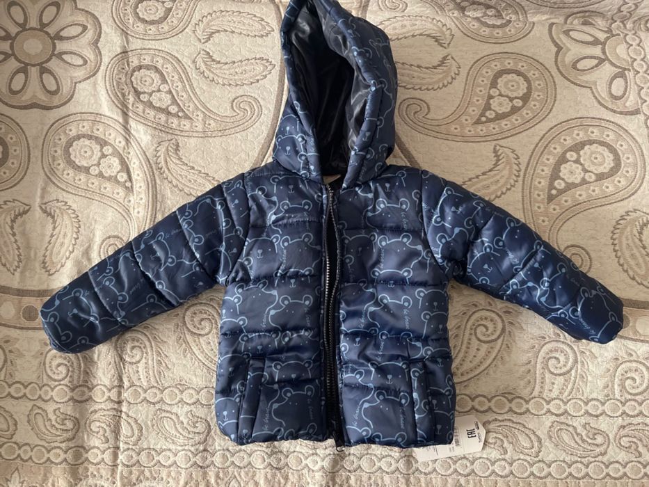 новая куртка детская 80см