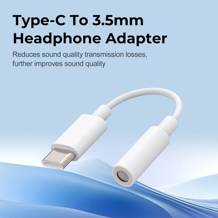 Адаптер за слушалки 3,5mm jack към USB C