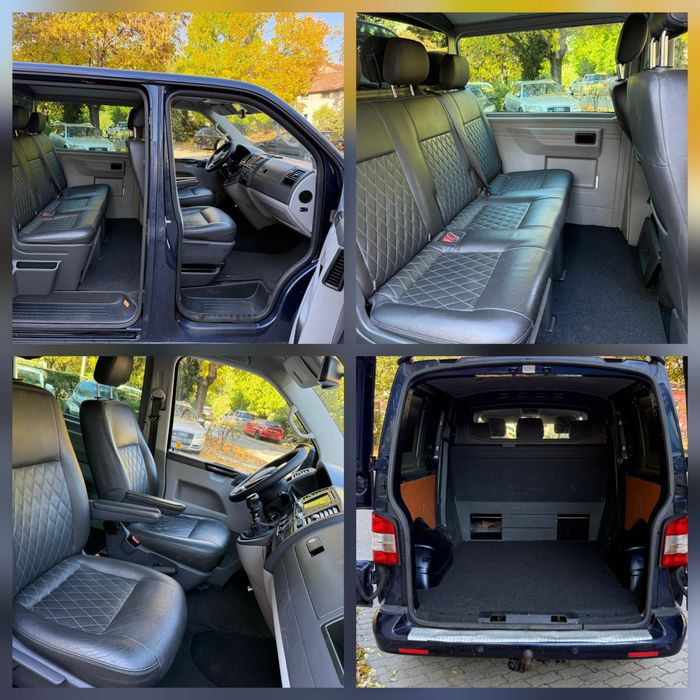 VW Transporter Mixt 5 locuri si marfa  2013 diesel 2,0 Tdi 140 cp!