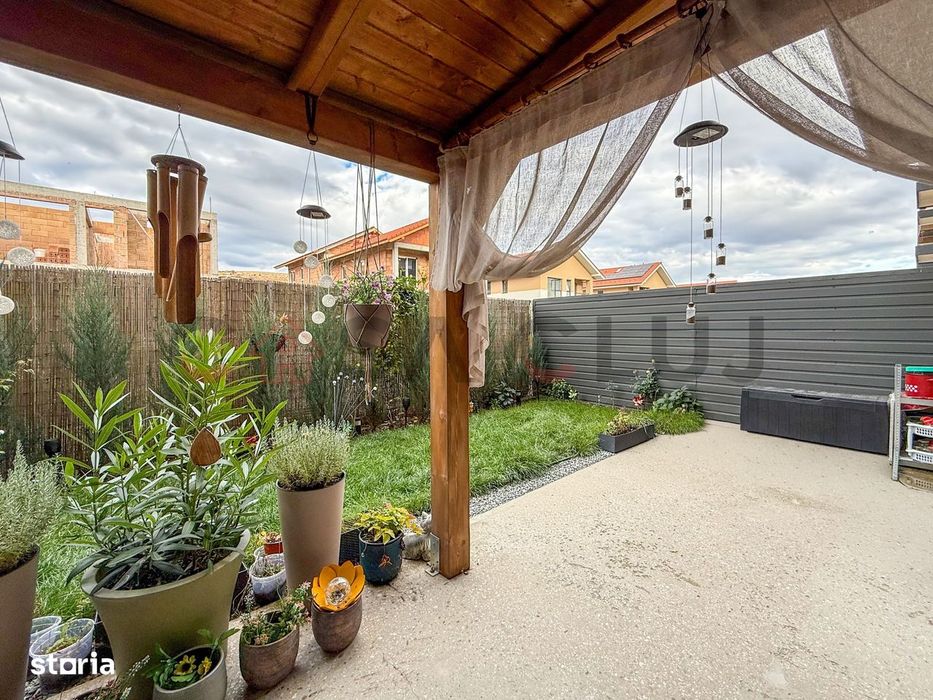 Apartament cu 2 camere si gradina proprie, la cheie, parcare