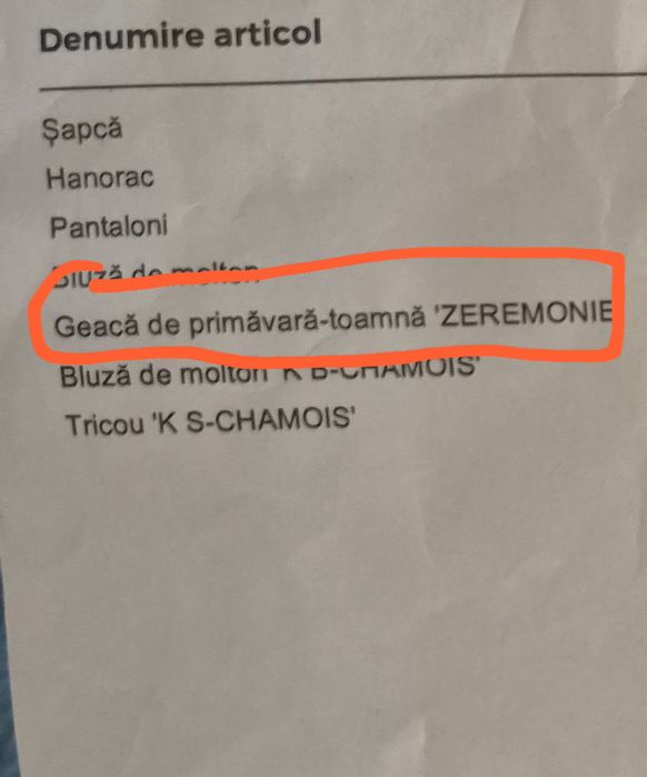 Geaca Karl Lagerfeld originala