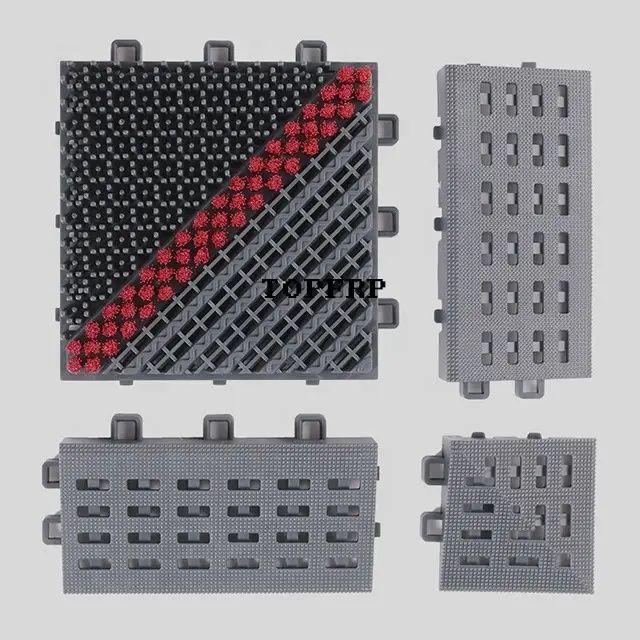 Бинога киришда шоткали коврик. Брусчатка ва гранит устига койилади.