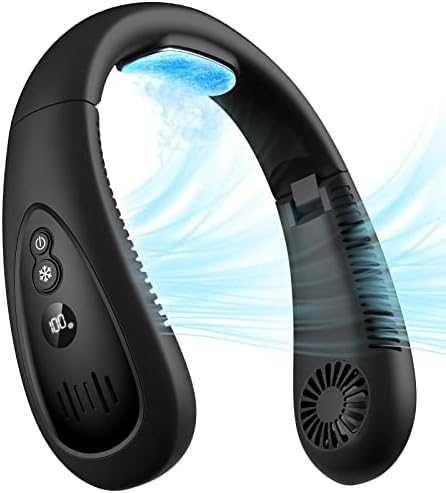 Нов Преносим охлаждащ вентилатор за врата с LED и 5000mAh батерия