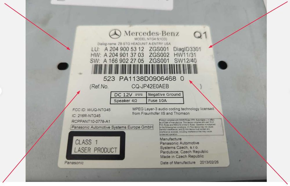Cod Deblocare Casetofon Radio Opel Vivaro Movano Combo Vectra B C Omega CDR500 CAR400 CDC40 Siemens VDO Pin Unitate Audio Masina
